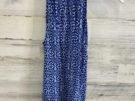 Top Sleeveless By Cynthia Rowley In Blue & White, Size: S Online Hot Sale