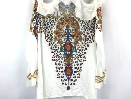 Tunic Long Sleeve By Venus In White, Size: 6 Sale