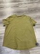 Top Short Sleeve By Clothes Mentor In Green, Size: L on Sale