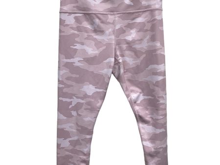 Athletic Pants By Athleta In Pink, Size: M Cheap