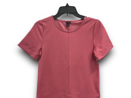 Top Short Sleeve By Ann Taylor In Pink, Size: Xs Supply