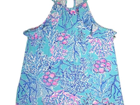 Billie Tank Top Designer By Lilly Pulitzer In  Ibiza Now You Sea Me, Size: XXS For Sale