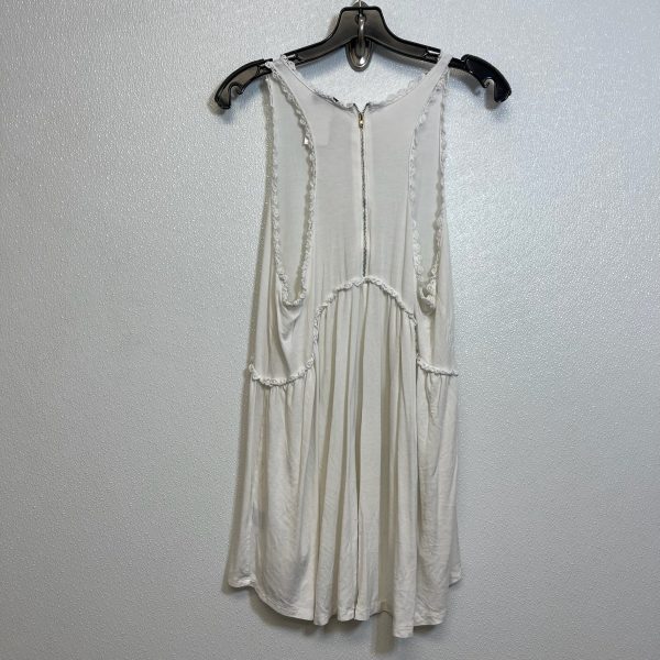 Top Sleeveless By Pol In White, Size: L Online