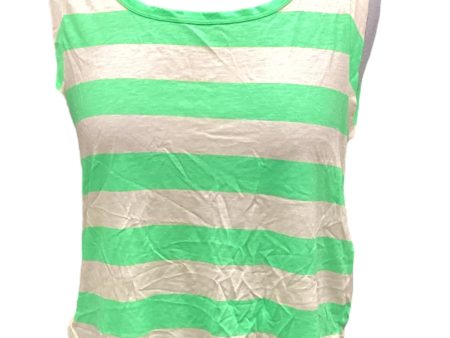 Top Sleeveless By Abercrombie And Fitch In Green & Tan, Size: Xs Fashion