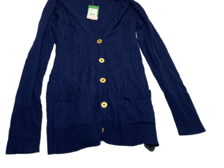 Navy  Cardigan Designer By Lilly Pulitzer  Size: L Discount