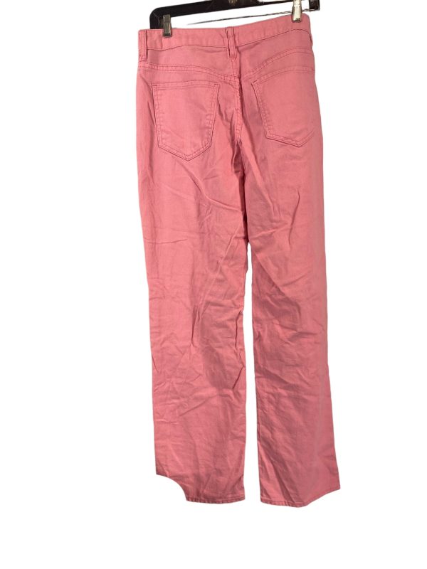 Jeans Boyfriend By Clothes Mentor In Pink Denim, Size: 13 on Sale