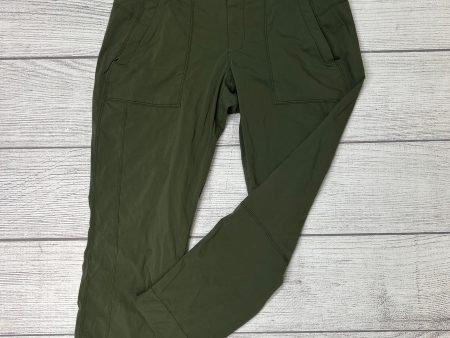 Athletic Pants By Athleta In Green, Size: 4 For Discount