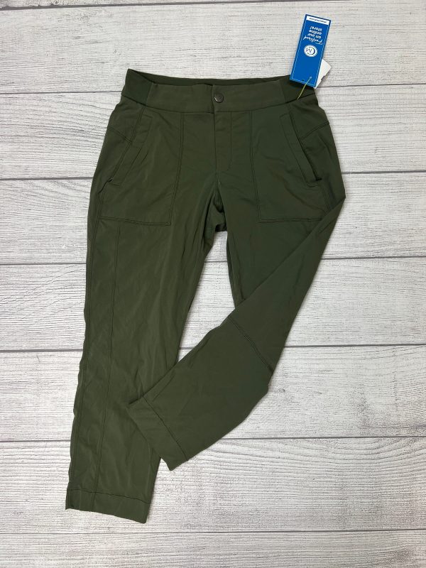 Athletic Pants By Athleta In Green, Size: 4 For Discount