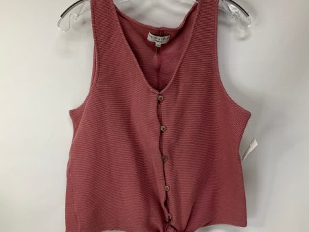 Top Sleeveless By Madewell In Pink, Size: Xl Online Sale