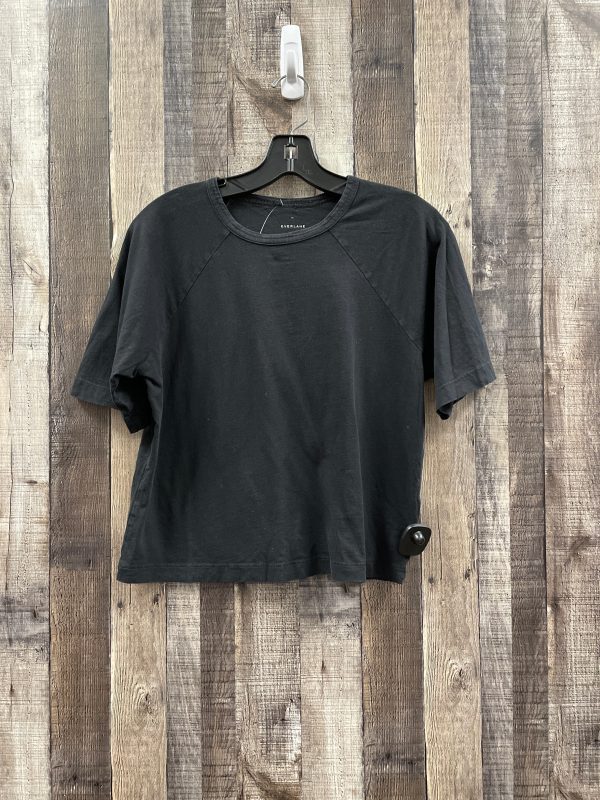 Top Short Sleeve By Everlane In Black, Size: Xs Discount