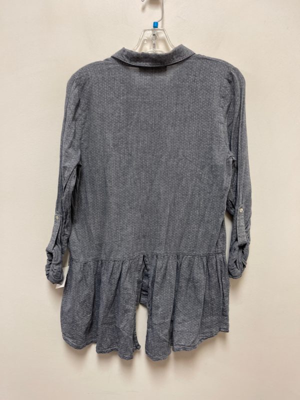 Tunic Long Sleeve By Sunday In Brooklyn In Blue, Size: S Fashion