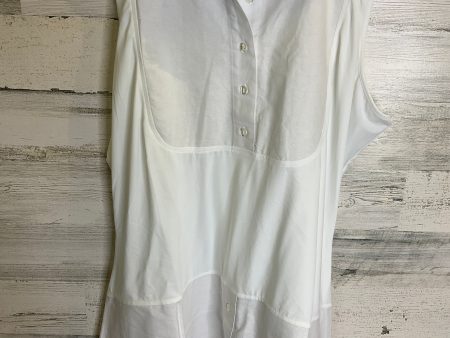 Top Sleeveless By Undercover In White, Size: 1x Hot on Sale