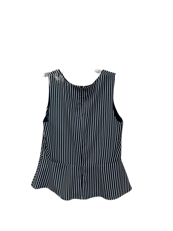 Top Sleeveless By Banana Republic In Striped Pattern, Size: 4 For Discount