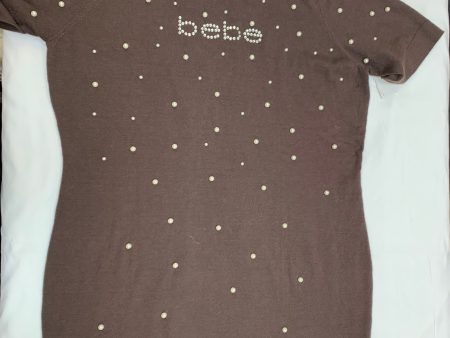 Dress Sweater By Bebe In Brown, Size: 1x For Sale