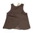 Top Sleeveless By Evereve In Brown, Size: S Fashion