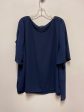 Top Short Sleeve By Eloquii In Navy, Size: 3x For Discount