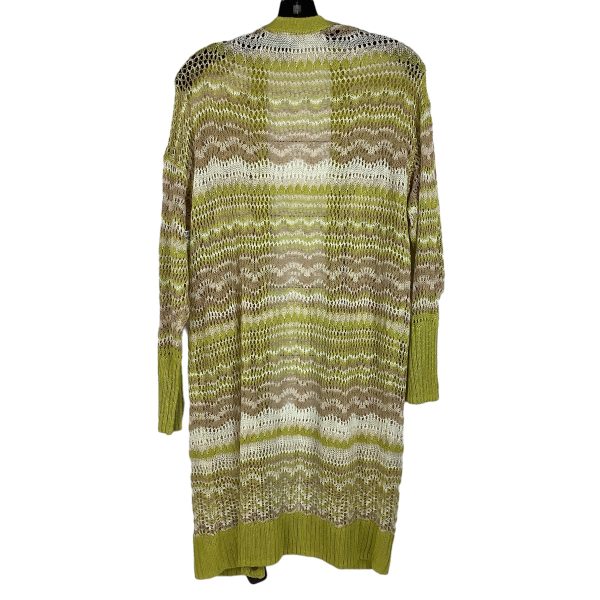 Sweater Cardigan By Scoop In Green, Size: M Hot on Sale