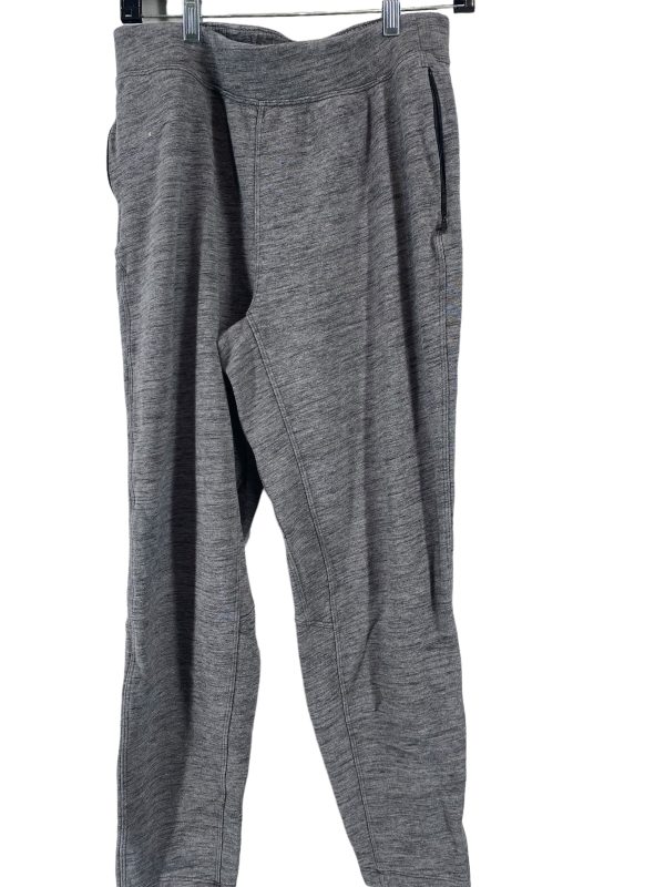 Athletic Pants By Lululemon In Grey, Size: 8 Online Hot Sale