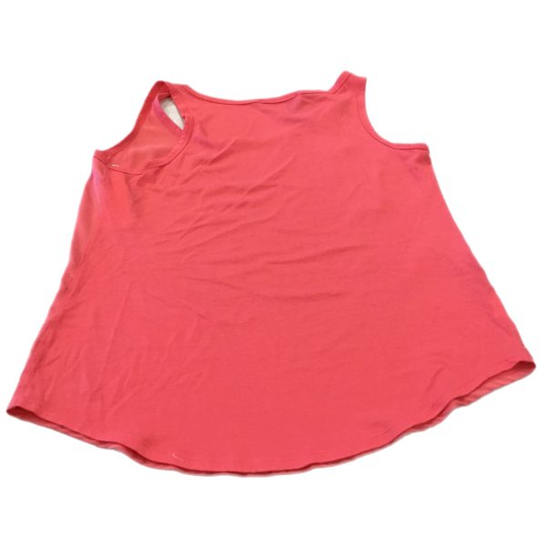 Top Sleeveless By Loft In Coral, Size: Petite  M Supply