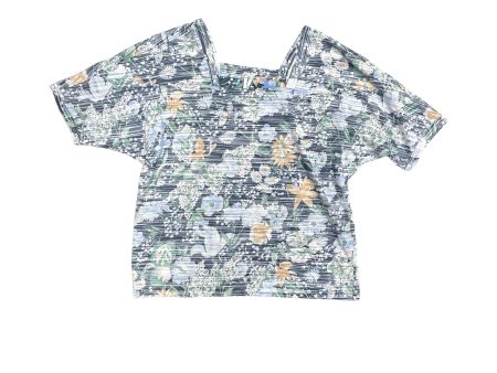 Top Short Sleeve By Anthropologie In Floral Print, Size: Xs Sale