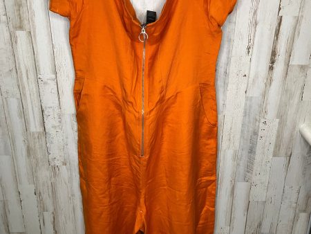 Jumpsuit By Ashley Stewart In Orange, Size: 14 Online