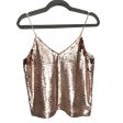 Top Sleeveless By Gianni Bini In Rose Gold, Size: Xs For Sale