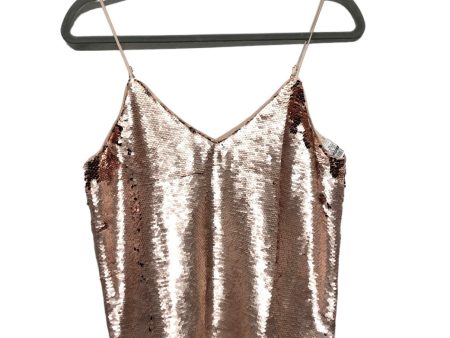 Top Sleeveless By Gianni Bini In Rose Gold, Size: Xs For Sale