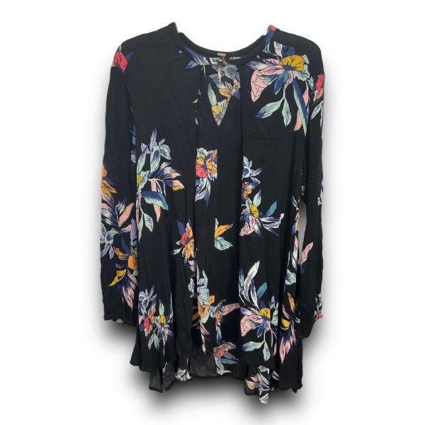 Tunic Long Sleeve By Free People In Multi-colored, Size: S Online Hot Sale