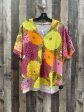 Top Short Sleeve By Jodifl In Floral Print, Size: L Discount