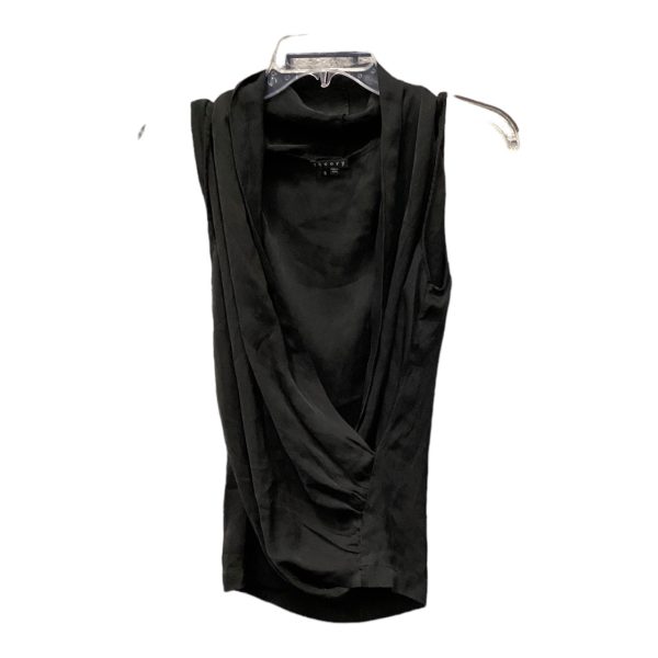 Top Sleeveless By Theory In Black, Size: S Sale