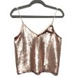 Top Sleeveless By Gianni Bini In Rose Gold, Size: Xs For Sale