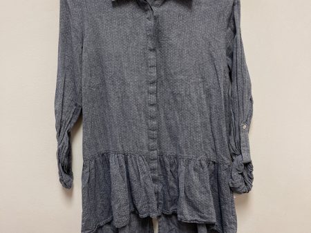 Tunic Long Sleeve By Sunday In Brooklyn In Blue, Size: S Fashion