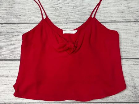 Top Sleeveless By Lush In Red, Size: S For Discount