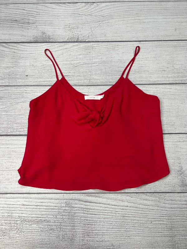 Top Sleeveless By Lush In Red, Size: S For Discount