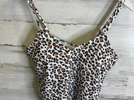 Swimsuit Top By Aerie In Animal Print, Size: L Sale