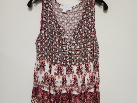 Top Sleeveless By Clothes Mentor In Multi-colored, Size: S Online Sale