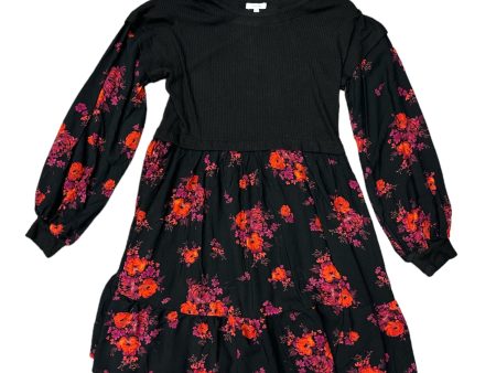 Dress Sweater By Maurices In Floral Print, Size: 2 Online