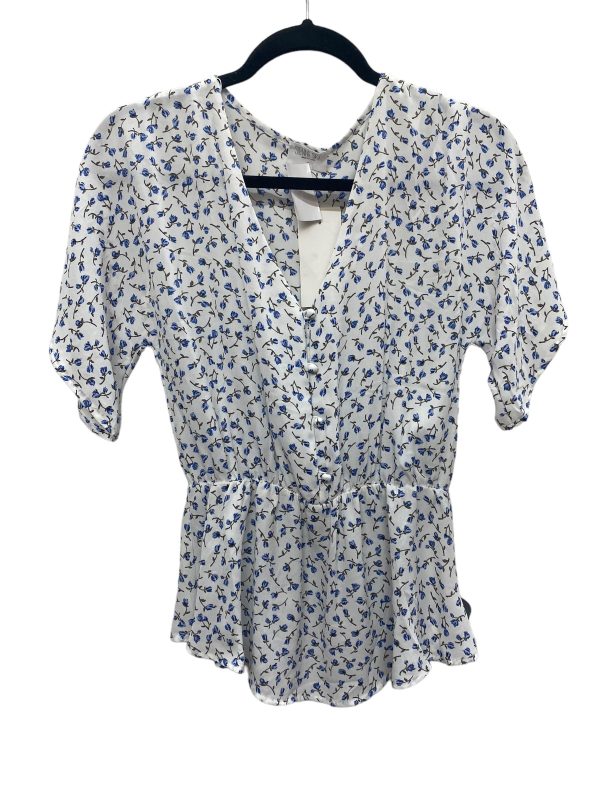 Top Short Sleeve By Sienna Sky In White, Size: S For Discount