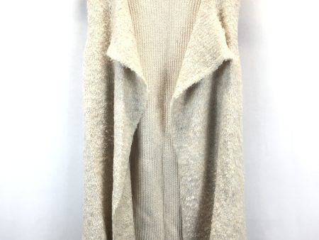 Vest Faux Fur & Sherpa By Loft In Beige, Size: S Online