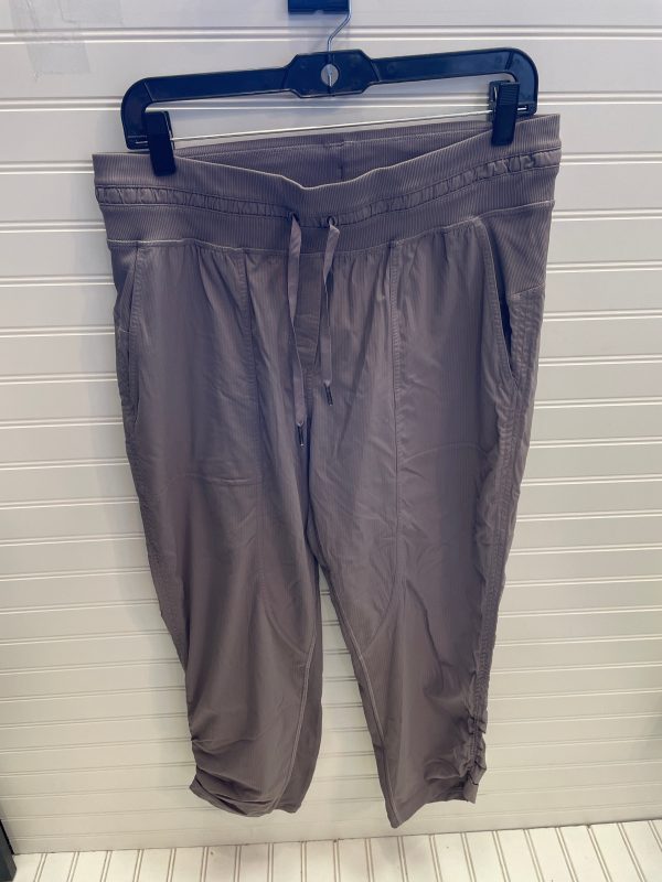 Athletic Pants By Lululemon In Mauve, Size: 10 Fashion