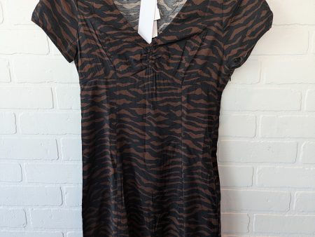 Dress Casual Short By Madewell In Black & Brown, Size: Xs Supply