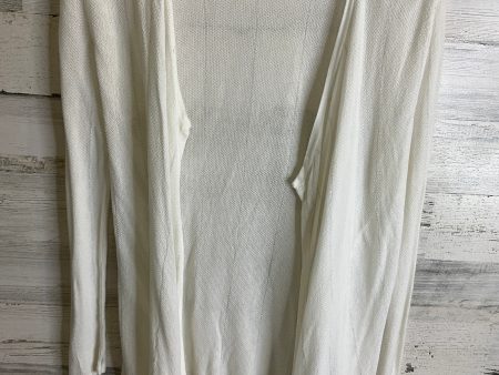 Cardigan By August Silk In White, Size: S Online now