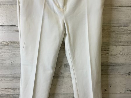 Pants Cropped By Talbots In White, Size: 4petite on Sale