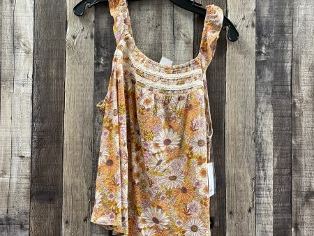 Top Sleeveless By So In Floral Print, Size: Xl Fashion