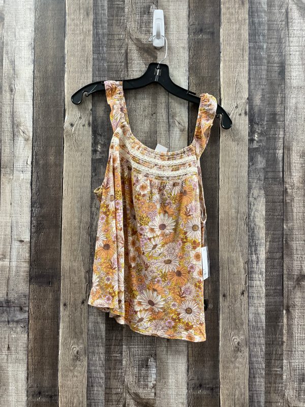 Top Sleeveless By So In Floral Print, Size: Xl Fashion