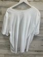 Top Short Sleeve By Coral Bay In White, Size: 3x Hot on Sale