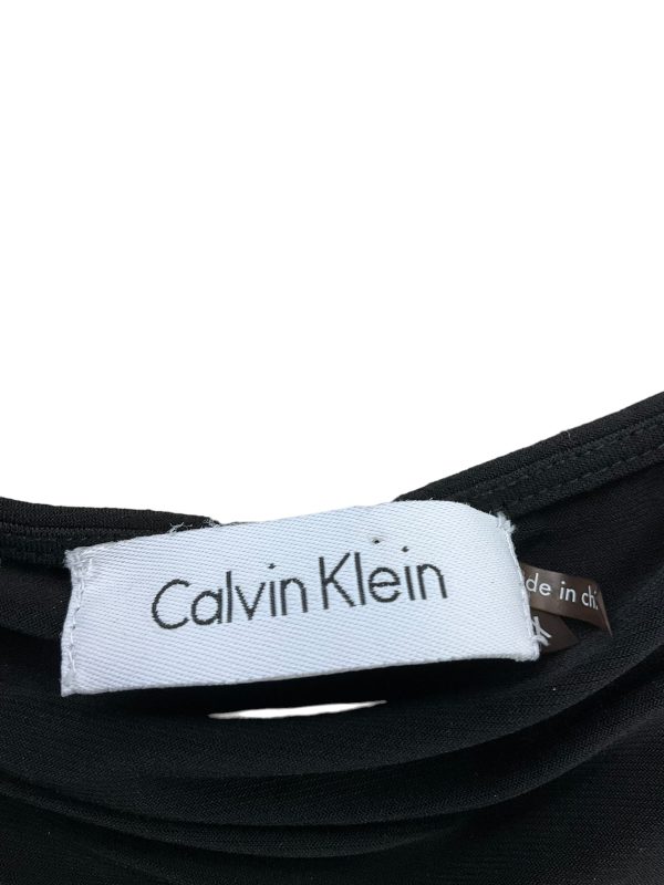 Top Sleeveless By Calvin Klein In Black, Size: 2x Discount