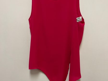 Top Sleeveless By Counterparts In Pink, Size: Xl Sale