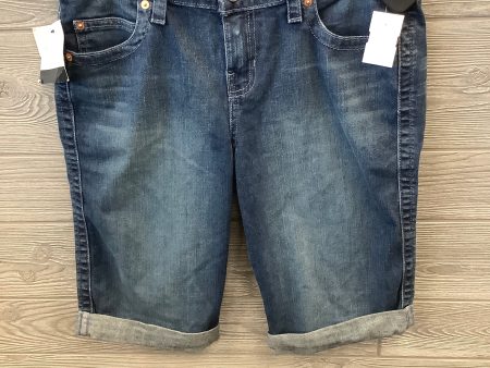 Shorts By Calvin Klein In Blue Denim, Size: 8 Cheap