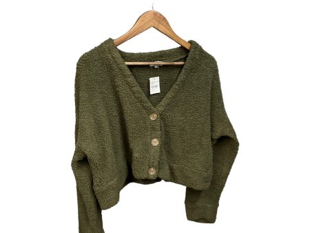 Sweater Cardigan By Bp In Green, Size: L Online now